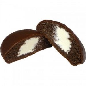 Chatilas Chocolate Donut with Vanilla Cream