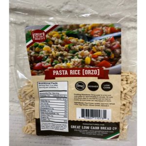 Great Low Carb Bread Company Pasta Rice (Orzo) 227g