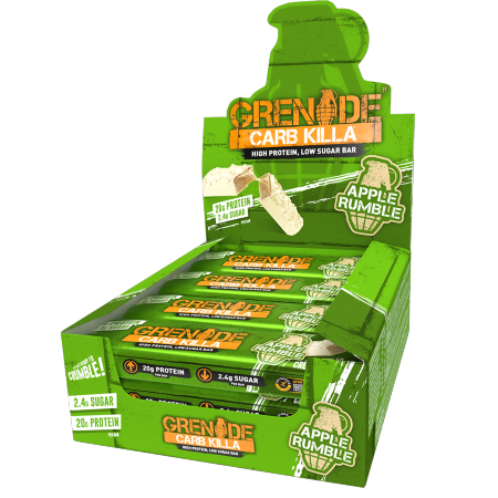 Grenade Carb Killa Protein Bar - Apple Rumble Box of 12