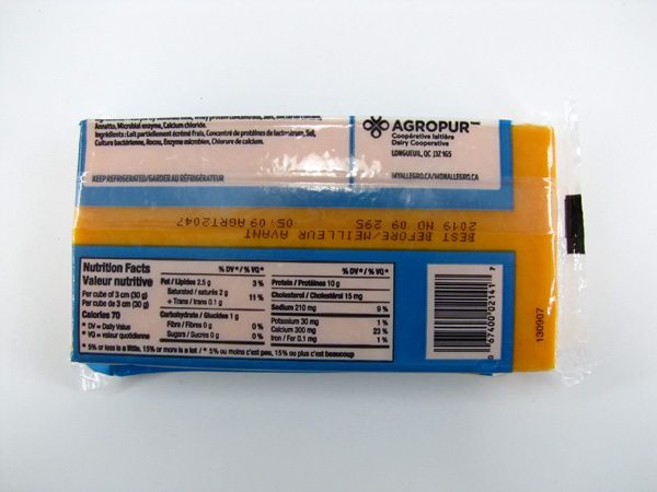 Allegro Cheese - Original Coloured back image