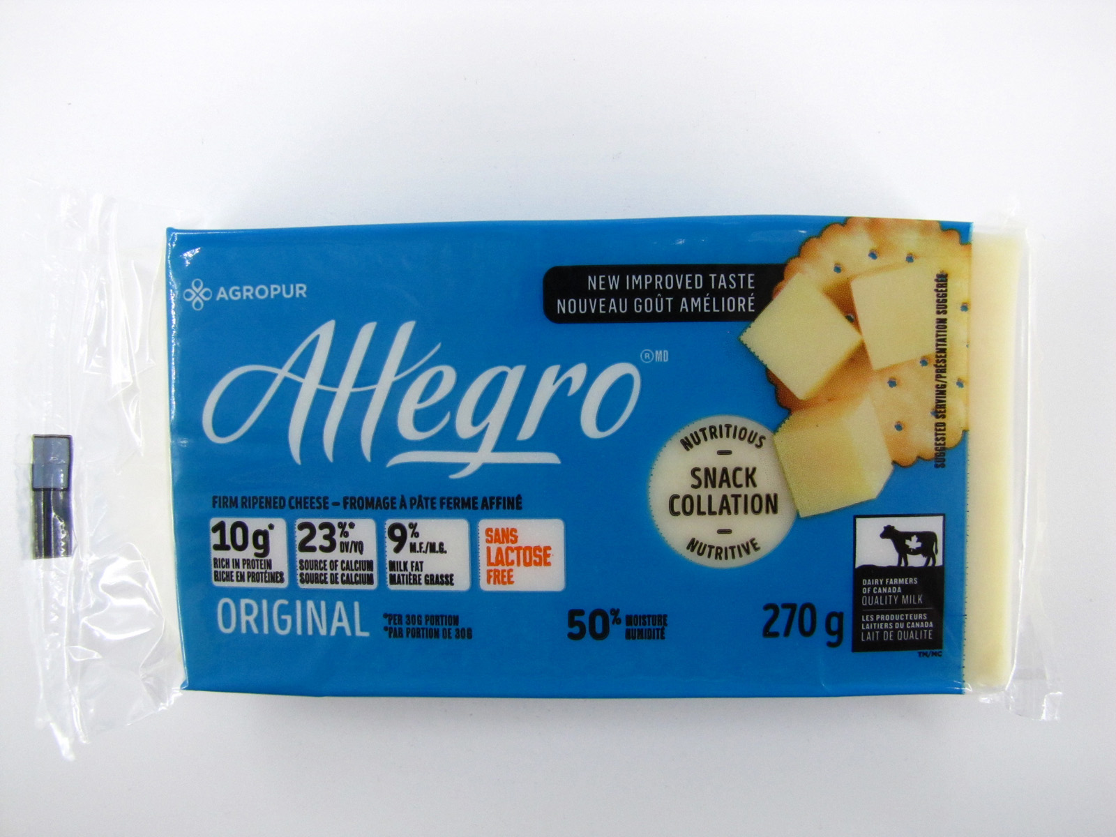Allegro Cheese - Original front image