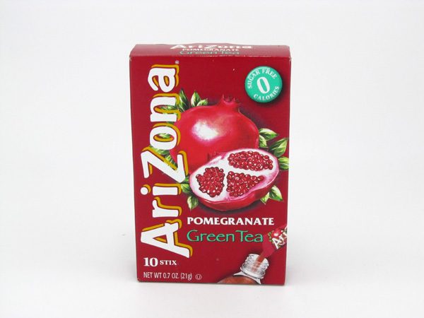 Arizona Pomegranate Tea Mix front of box image