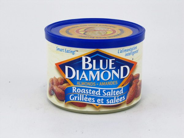 Blue Diamond Almonds - Roasted salted - front view