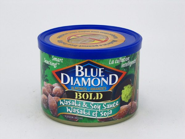 Blue Diamond Almonds - Wasabi & Soy Sauce - front view