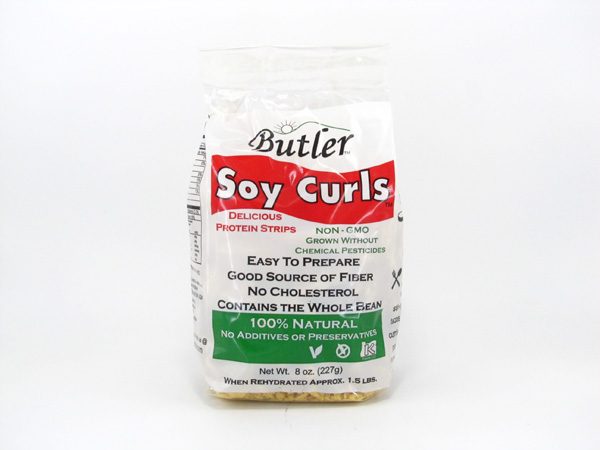 Butler Soy Curls - Package Front