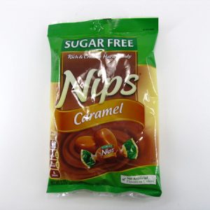 Nestle Nips candy - Caramel - front view