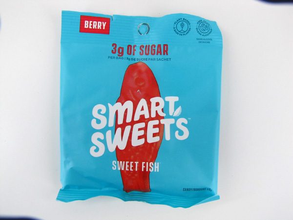 Smart sweets fish - Berry - front view