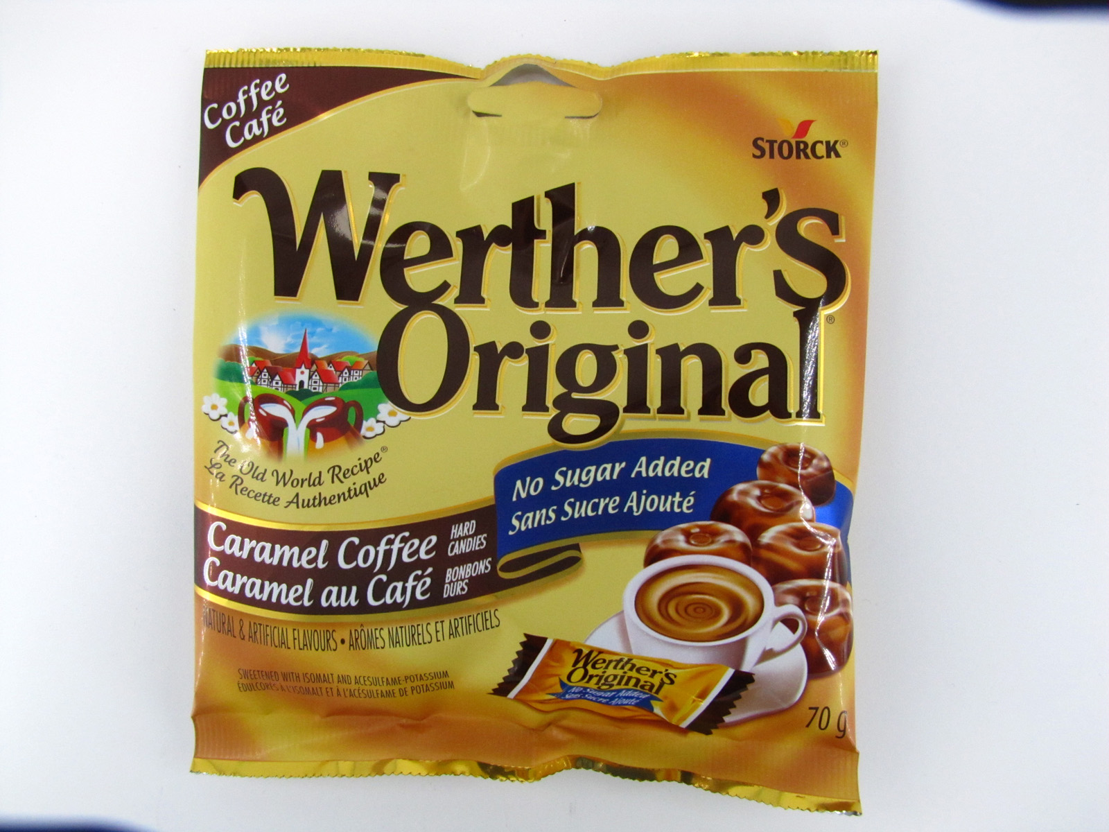 Werther's Caramel Coffee - front view