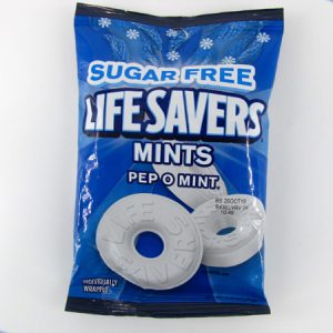 Lifesavers mints - Pep O Mint - front view