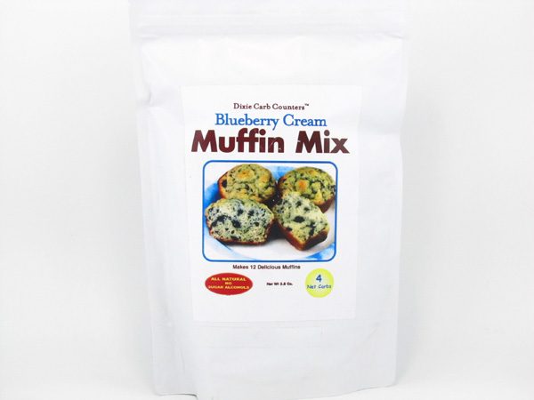 Muffin Mix - Blueberry Cream - front view
