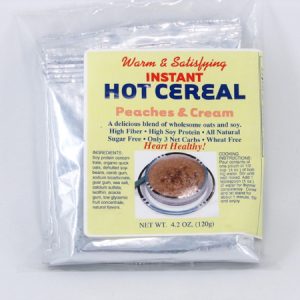 Hot Cereal - Peaches & Cream - front view