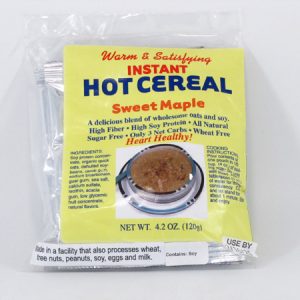 Hot Cereal - Sweet Maple - front view