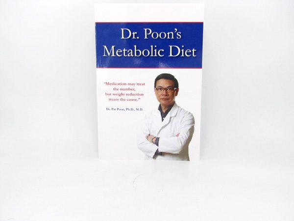 Dr. Poon's Metabolic Diet Book - New Edition - Front Cover