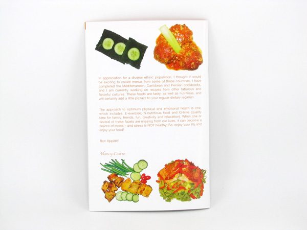 Persian Menu Cookbook (Phase 1 and 2) - back cover