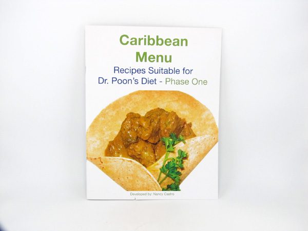 Nancy Menu Makeovers - Caribbean Menu Cook book (Phase 1 suitable) - front cover