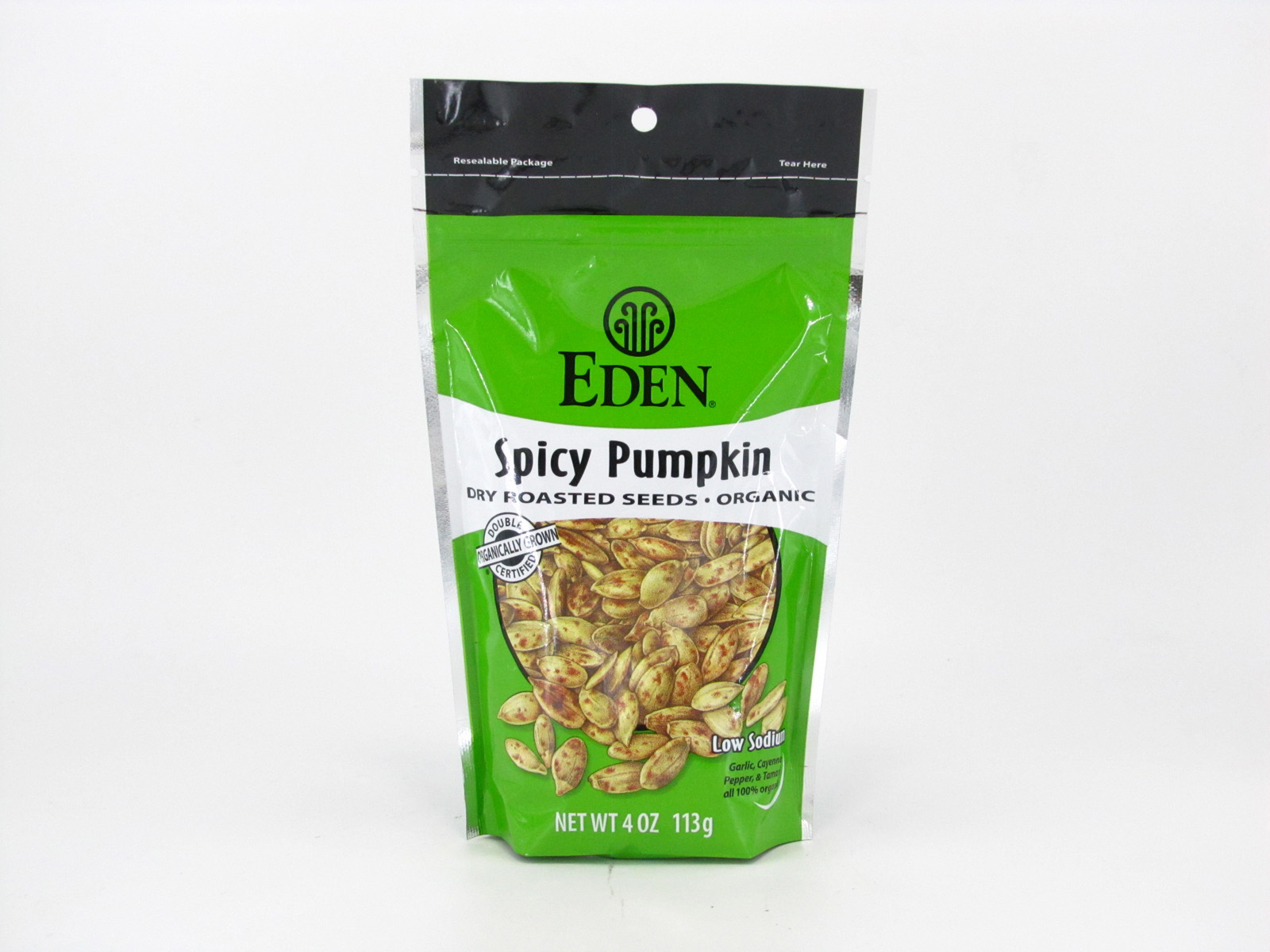 Eden Pumpkin Seeds - Spicy - front view