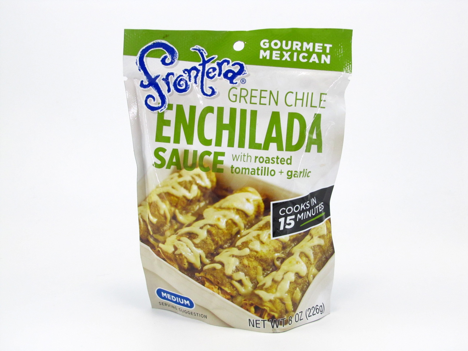 Frontera Enchilada Sauce - Green Chile - front view