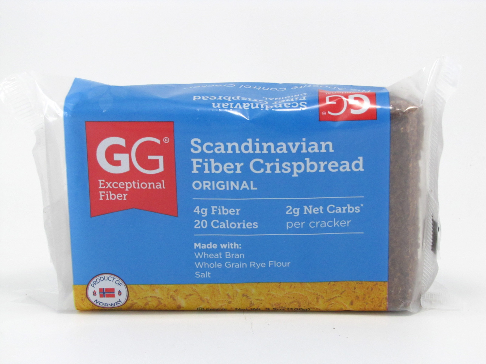GG Scandinavian Fiber Crispbread - Original - front view