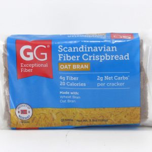 GG Scandinavian Fiber Crispbread - Oat Bran - front view