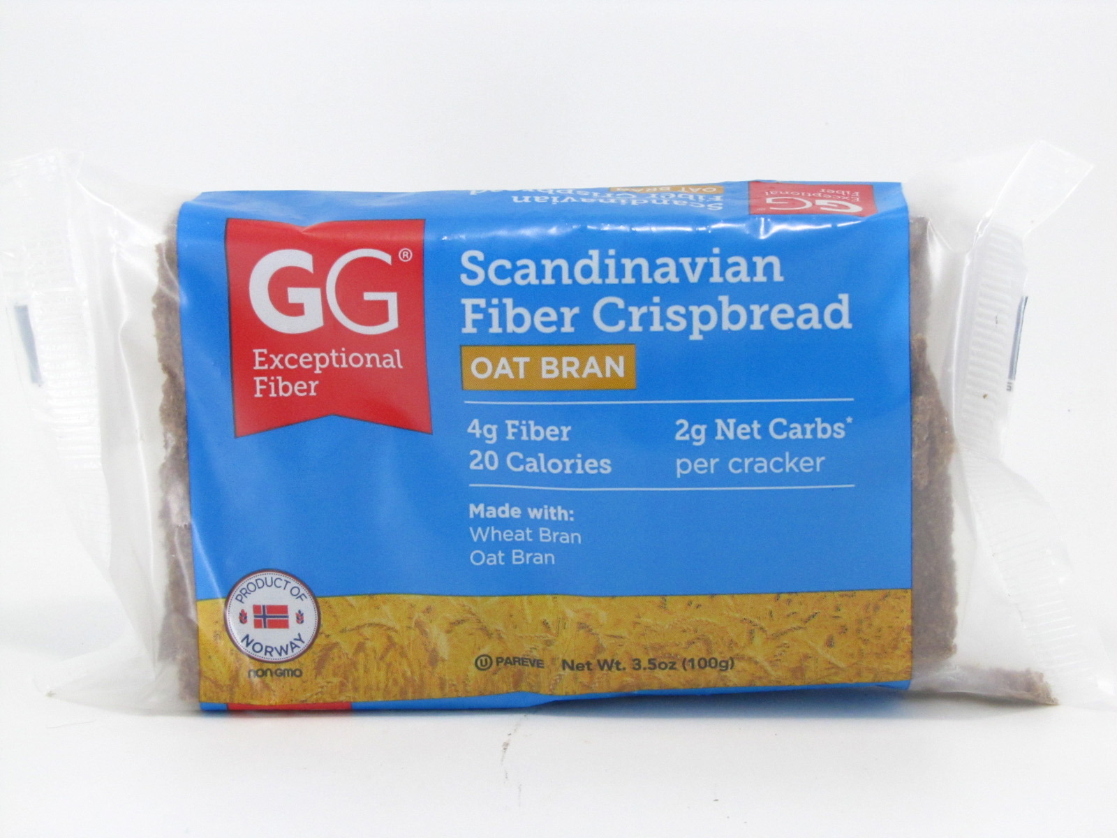 GG Scandinavian Fiber Crispbread Oat Bran Ontario Nutrition