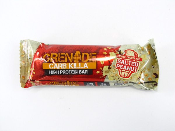 Grenade Carb Killa Protein Bar - Salted Peanut - front view