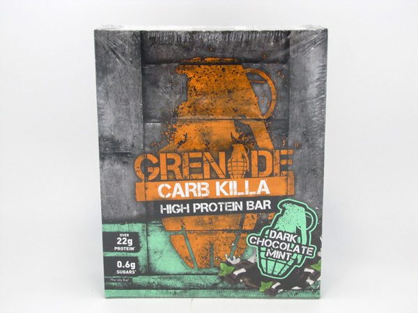 Grenade Carb Killa Protein Bar - Box of 12 - front view