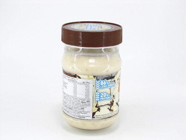 Grenade Carb Killa Protein Spread - White Chocolate Cookie - back view