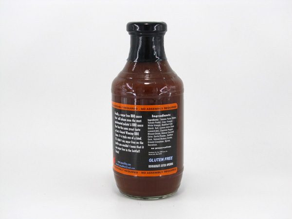 Guy's BBQ Sauce - Spicy - back view