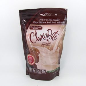 Chocorite Protein Shake (1lb) - Chocolate Fudge Brownie - front view