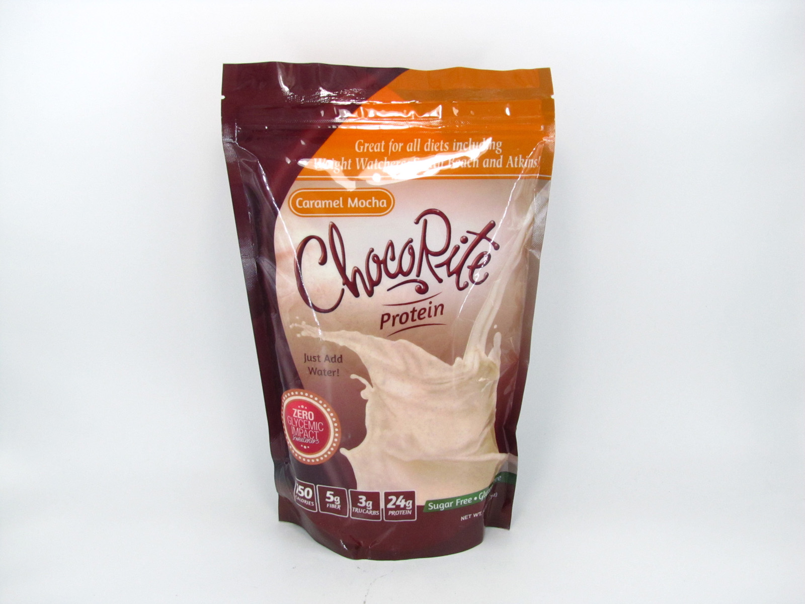 Chocorite Protein Shake (1lb) - Caramel Mocha - front view