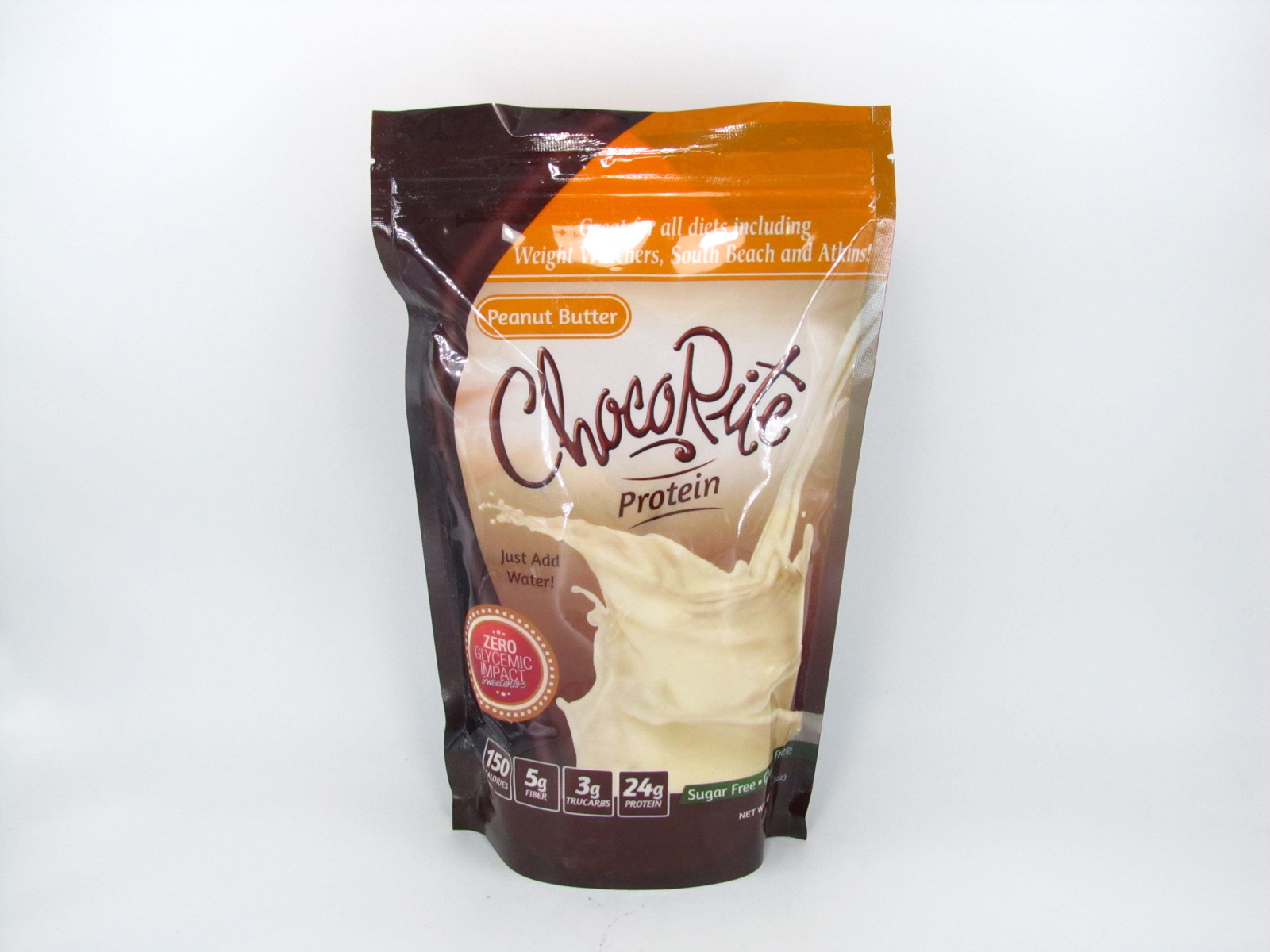 Chocorite Protein Shake (1lb)- Peanut Butter - front view