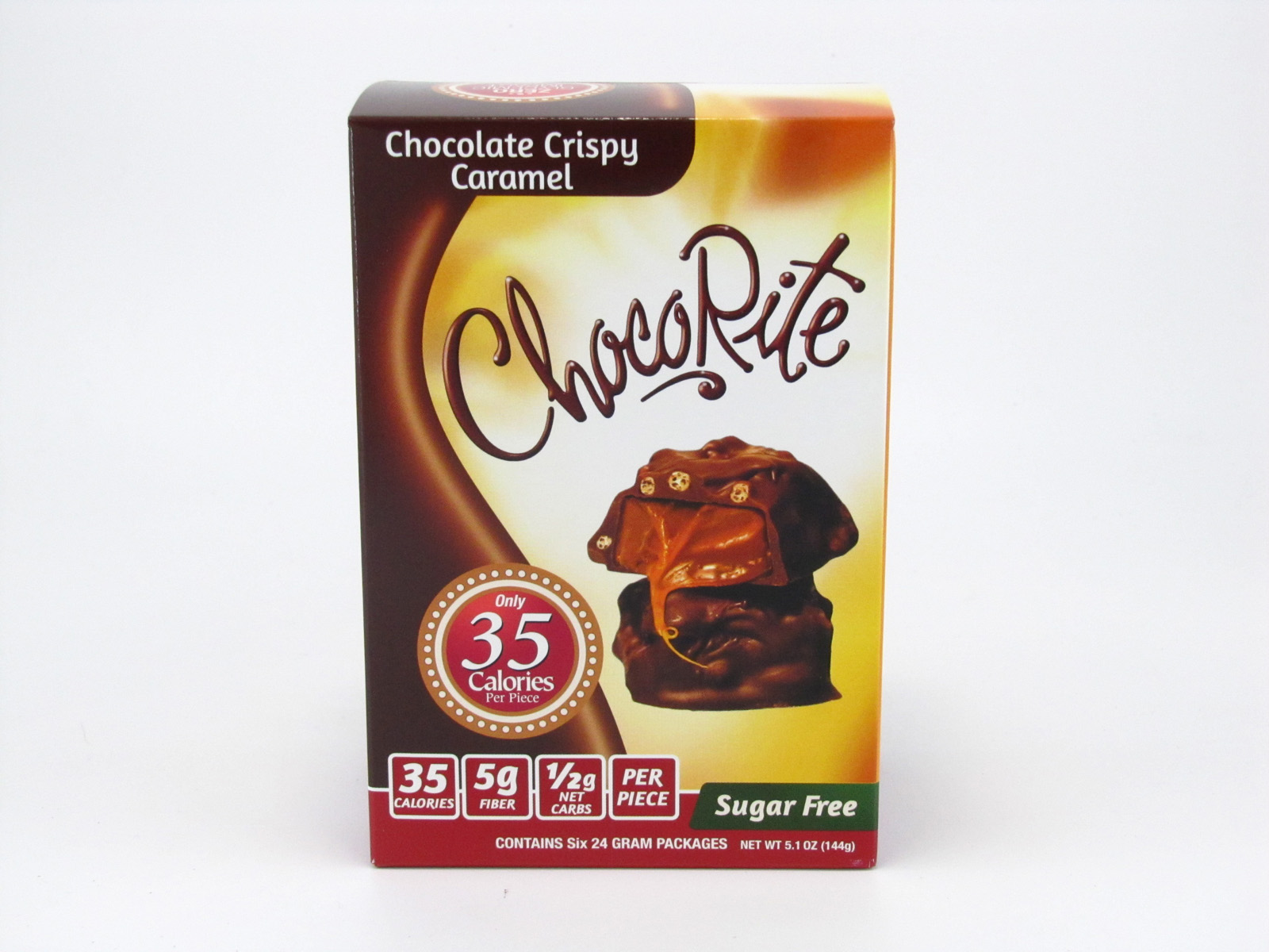Healthsmart Chocorite Bar (Value pack ) Chocolate Crispy Caramel - front view
