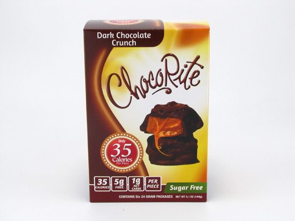 Healthsmart Chocorite Bar (Value pack ) - Dark Chocolate Crunch - front view