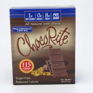 Chocorite Bar (Five 28g ) - Milk Chocolate Crisp - front view
