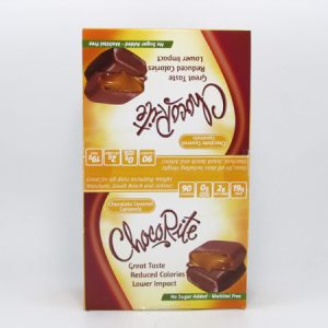 Chocorite bar (36g) - Chocolate Covered Caramels Box of 16 - front view