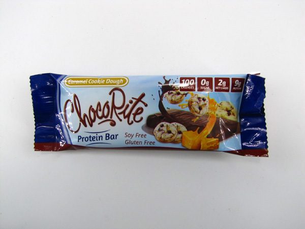 Chocorite protein bar (34g) - Caramel Cookie Dough - front view