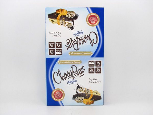 Chocorite Protein Bar (34g) - Caramel Cookie Dough Box of 16 - front view