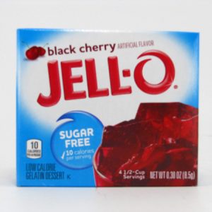 Jello - Black Cherry - front view