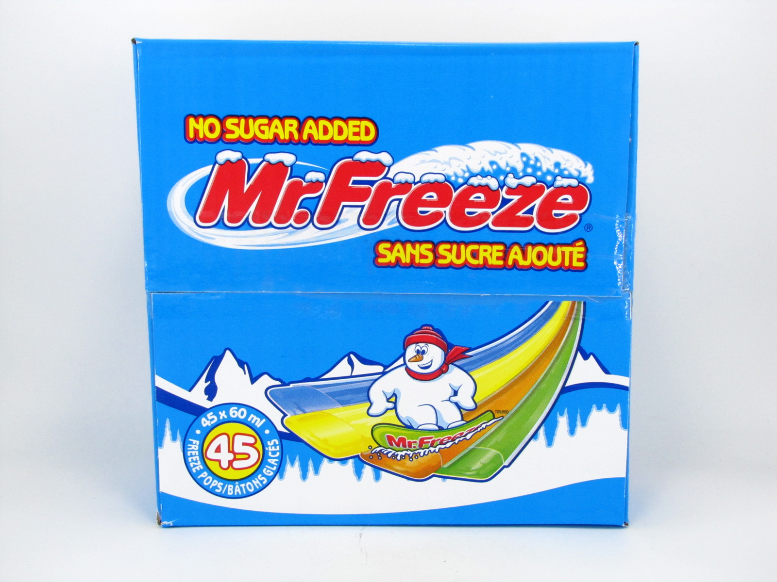 Mr Freeze Freezies 45x60 Ml Ontario Nutrition