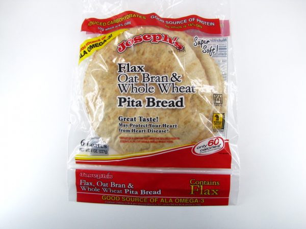 Joseph's Pita Bread - front view