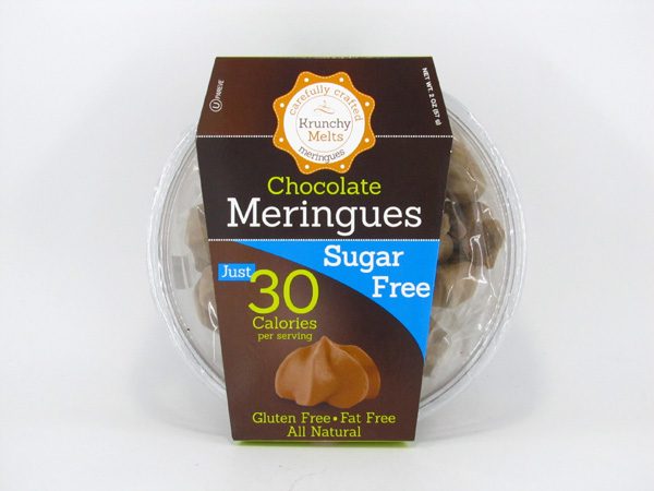 Krunchy Melts Meringues - Chocolate - front view