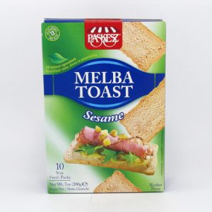 Melba Toast - Sesame - front view