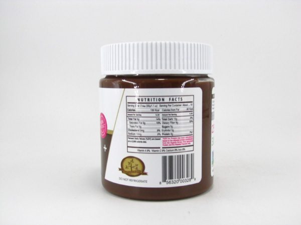 Nuti light Protein Plus - Peanut Spread & Dark Chocolate - back view