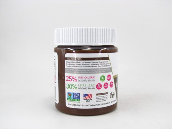 Nuti light Protein Plus - Peanut Spread & Dark Chocolate - side view