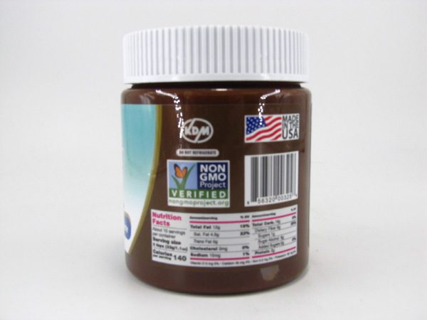 Nuti light - Hazelnut Spread & Milk Chocolate - back view