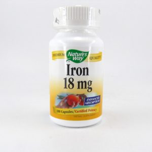 Nature's Way Iron 18 mg - front view