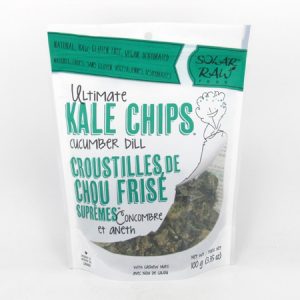 Kale Chips - Cucumber Dill - front view