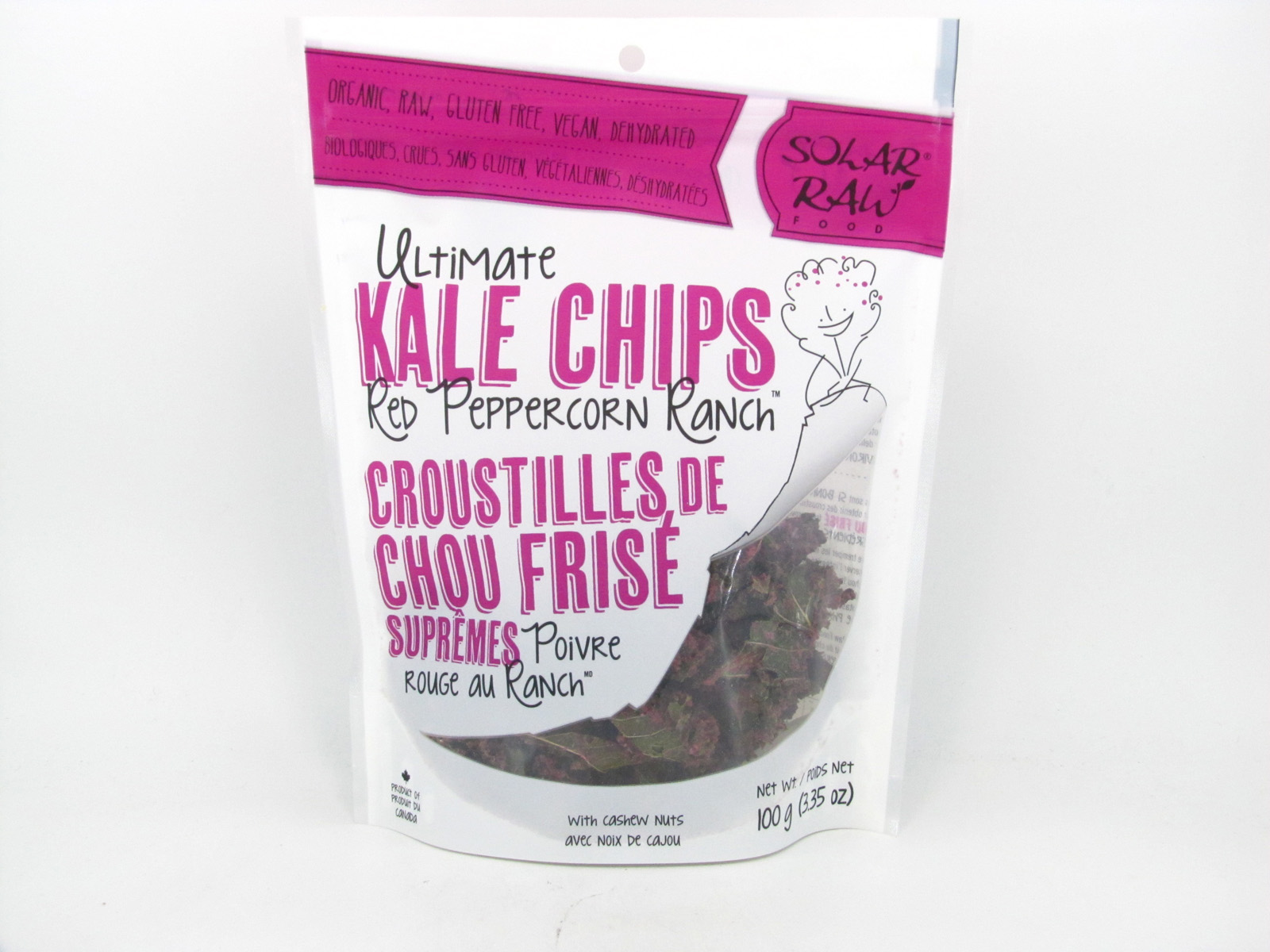 Kale Chips - Red Peppercorn Ranch - front view