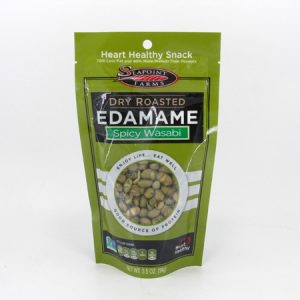 Dry Roasted Edamame - Spicy Wasabi - front view