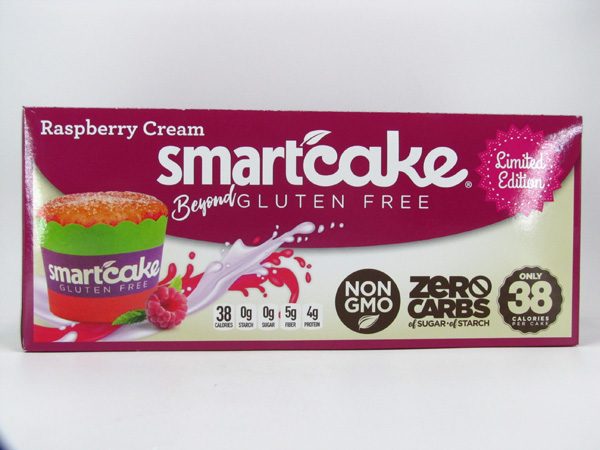 Smart Cake - Raspberry Box of 8 - front view